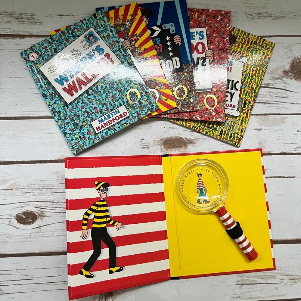 Candlewick Press Where's Waldo Magnificent Mini Book Box Multi 5 Books OS